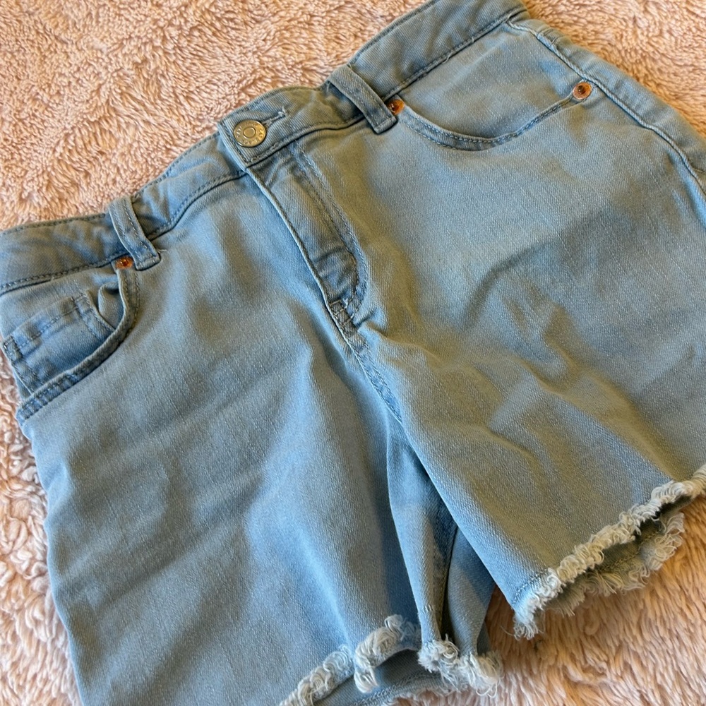 CAT AND JACK Light Blue Denim Women Shorts